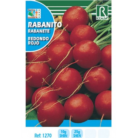 RABANITO REDONDO ROJO